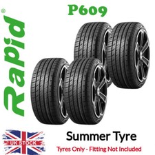 Image of Rapid 215/45/R16 Tyres x4 21545R16 P609 90V XL CB Rated 71dB Summer UK Stock