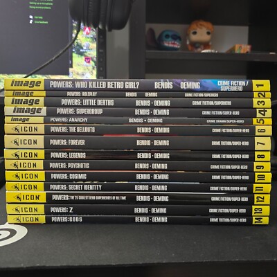 Powers Image/Icon Comics - Bendis, Oeming - Set 1 - 14 in English 