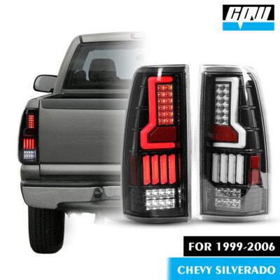 For 1999-2006 Chevy Silverado 1500 2500 3500 GMC Sierra Tail Lights Pair Lamps E - Foto 5