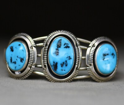 Running Bear Trading Native American Navajo Turquoise Sterling