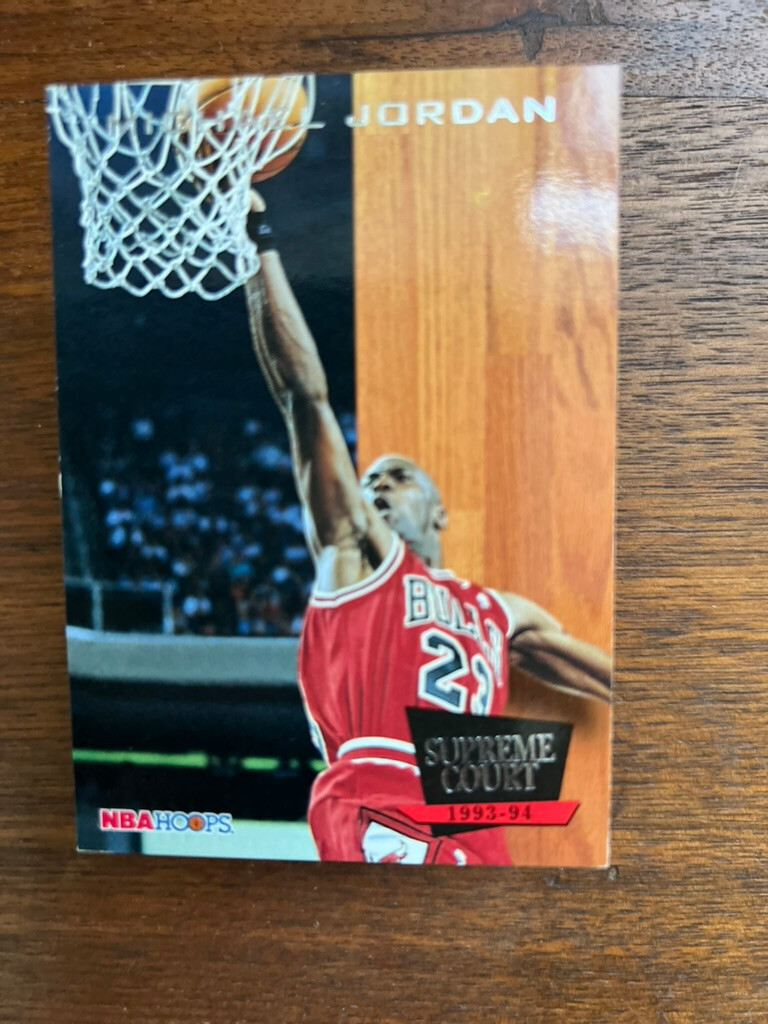 Supreme Court Jordan Supreme Nba 1993-94 NBA Hoops Supreme Court