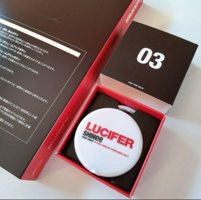 SHINee LUCIFER CD + DVD + [MINHO] Photocard + 68P Photo Booklet +