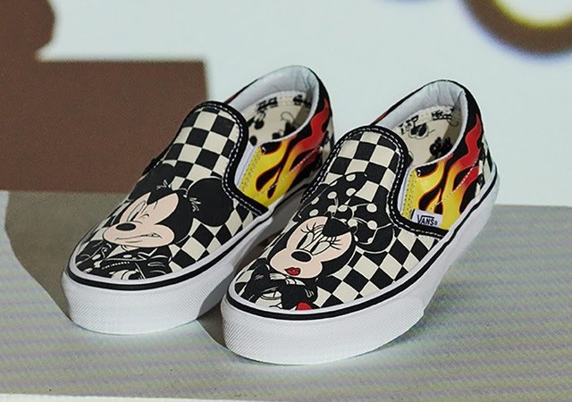 disney checkerboard vans
