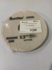 2-Pack Concrete Floor Buffing 13” Orange Ameripolish SmartFloor Restoration Pads