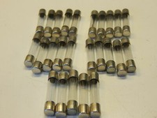 25 BUSSMANN AGC-3 FUSE 3 AMP 250V FAST BLOW GLASS 6.3mmX32mm 1.25" - LOT OF 25