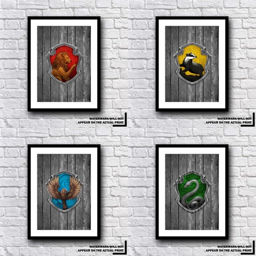 FAN MUST HAVE Harry Potter Syltherin House Cresta Estampado Varios Diseños y Juegos - Imagen 49 de 56