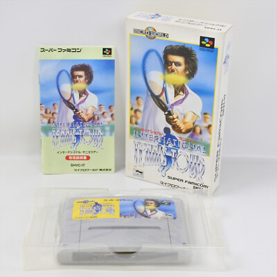INTERNATIONAL TENNIS TOUR Super Famicom Nintendo 0451 sf