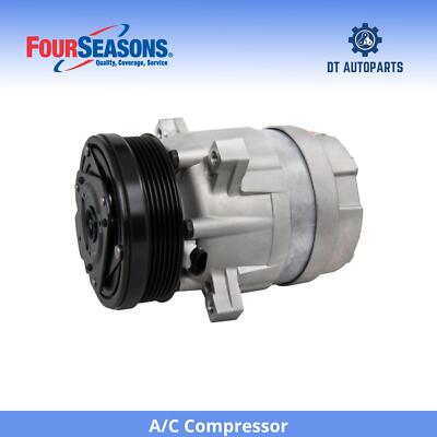 For 1998-2003 Chevrolet S10 A/C Compressor 4 Seasons 1999 2000 2001 ...