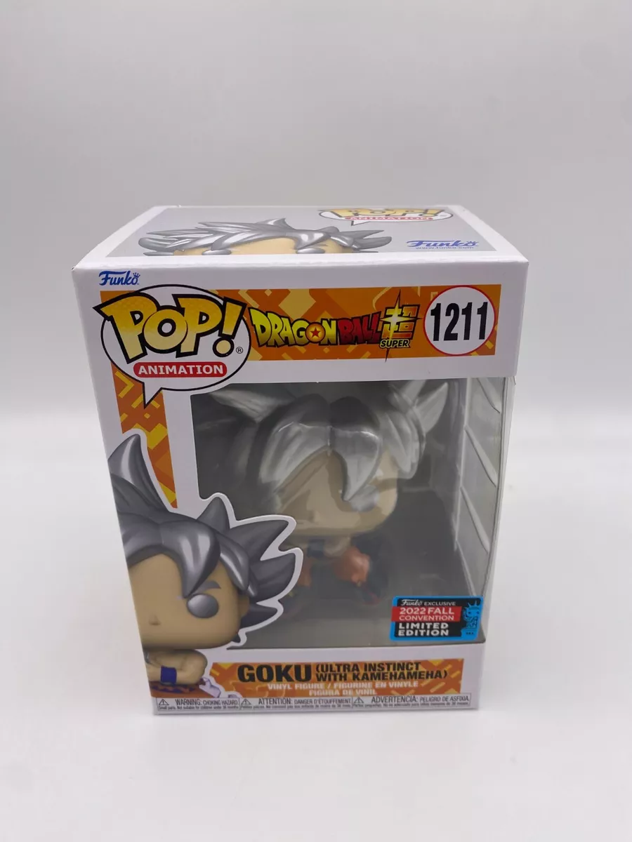 FUNKO POP! Dragon Ball Z Goku Ultra Instinct Kamehameha #1211 NYCC