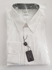 Original Mijas Herren Business Hemd Button-Down Langarm Weiss Comfort Gr. 46