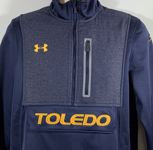 Under Armour TOLEDO Rockets Football Men's S Athletic Pullover ColdGear Jacket - Picture 2 of 9