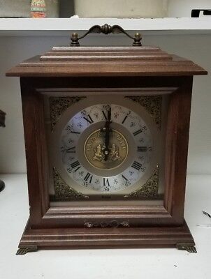 Bulova Chiming Mantle Clock University Of Oregon Vintage - Bulova Wall Clock Canada