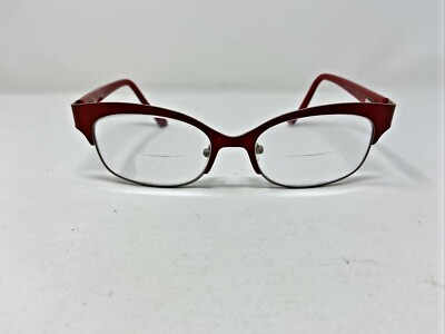 mō Eyeglasses Frames MUFF 184M 51-18-135 Matte Red/Red Tortoise Full Rim IH10