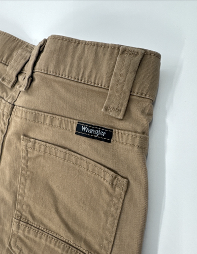Wrangler Khaki Pants Boys 8 Straight 4-Way Stretch Adjustable Waist Casual NEW - Picture 6 of 10
