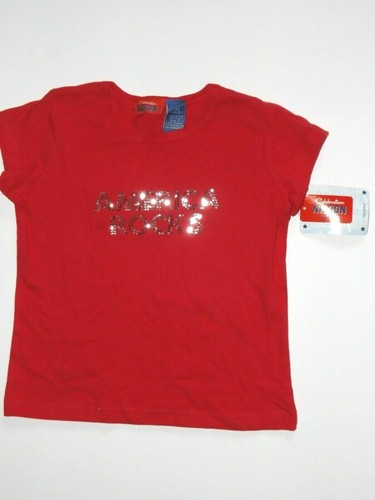 Girl's Celebration Nation American Flag Short Sleeve Tee () - Picture 3 of 11