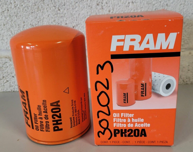 Turbocharger Oil Filter Fram PH20A for sale online eBay