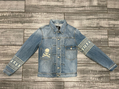 ジャケット・アウター archive gimmick jacket ekam 14th gantz Punk Rock Heavy Metal Battle Jacket (The Forsaken) – Boomers
