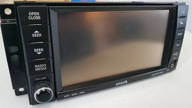 2009 Chrysler Town & Country Dodge Caravan TYPE: NTG4 RHR NAV Radio