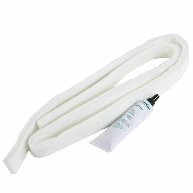 WE09X10014 Dryer Front Drum Felt Lower and glue 47" long x 1" wide 49.