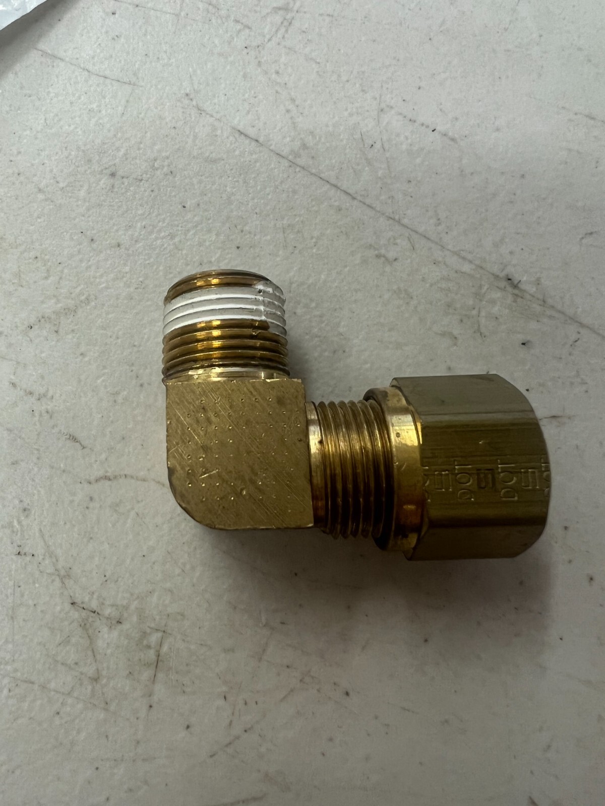 5Pack GATES G321040806 Air Brake to Male Pipe 90° Hex Style Coupling