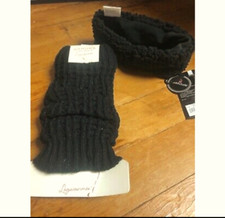 Winter bundle; leg warmers  ear warmers