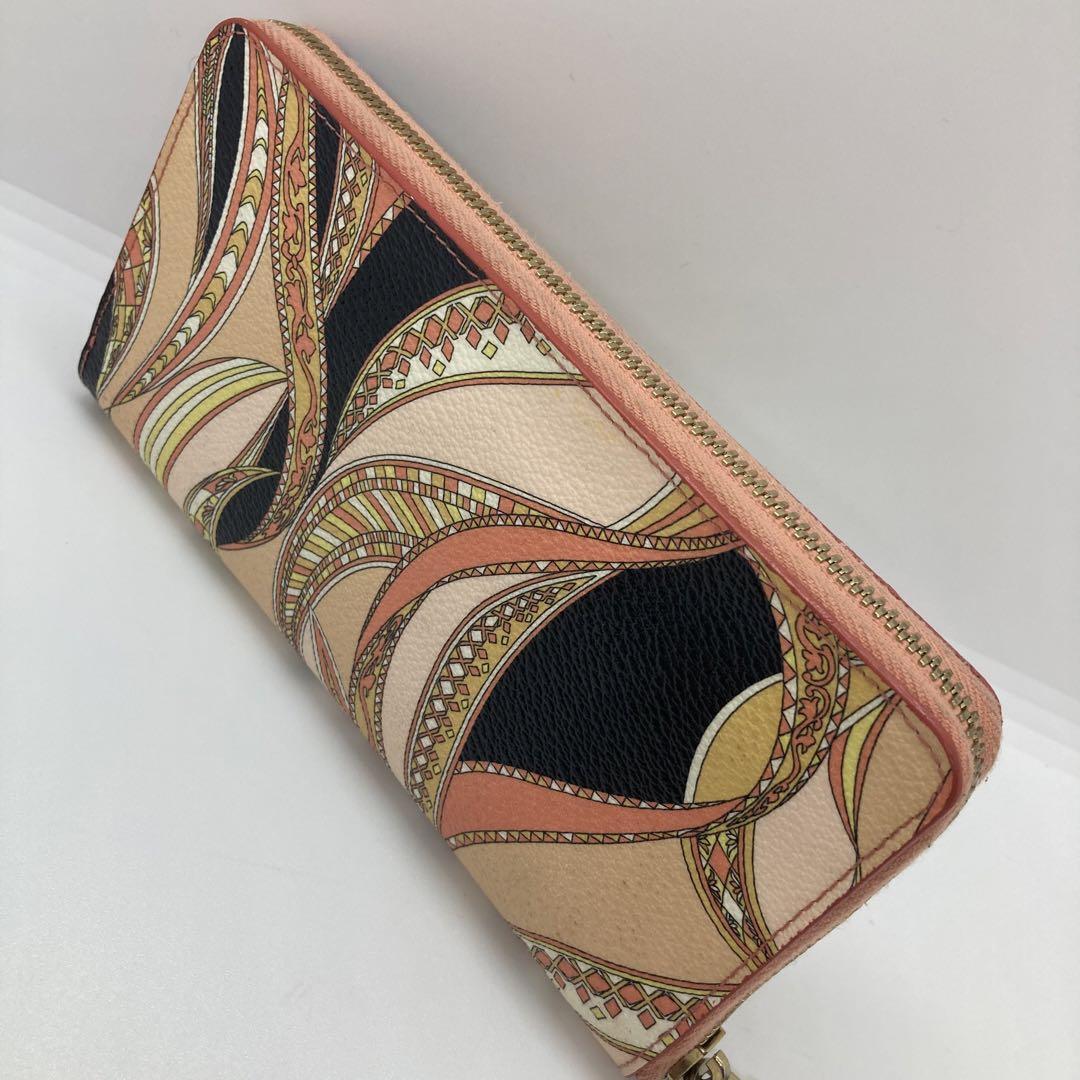 Emilio Pucci Round Zipper Wallet 042503 Fashion Accessories Emilio Pucci Round Zipper Wallet 042503 Fashion Accessories