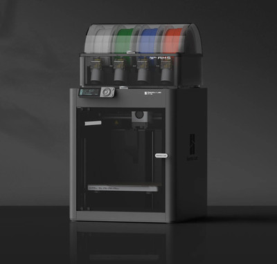 Bambu Lab P1S 3D Printer AMS Multi-Color Printing High Speed Black