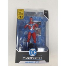 McFarlane Toys DC Multiverse Commander Steel JSA Gold Label 7in Figure