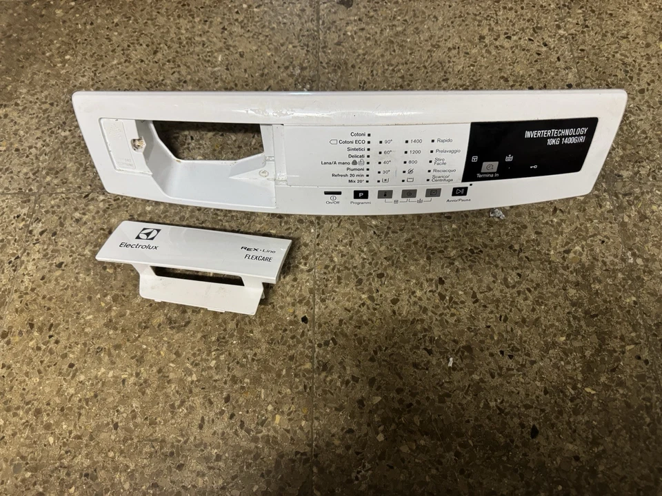 SCHEDA COMANDI LAVATRICE REX-ELECTROLUX 8079758416 CON FRONTALINO RWF1406BR - Immagine 2 di 4