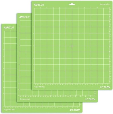 Grüne Schneidematte für Cricut Explore 5/Air 2/Maker 3, 30,5 x 30,5 cm, 3er Pack