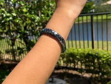 Magnetic Healing Therapy Bracelet Hematite Weight Loss Pain Relief