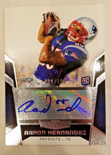 Aaron Hernandez RC 2010 Topps Unrivaled Auto 099/480 Patriots #113 Florida E1