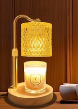 Candle Warmer Lamp with Timer Dimmer Adjustable Height, Birthday Gifts for Wo...