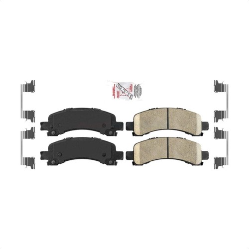 Front Brake Pads Rear Parking Shoes Kit for GMC Savana 1500 2009-2013 oe74 - Picture 10 of 11