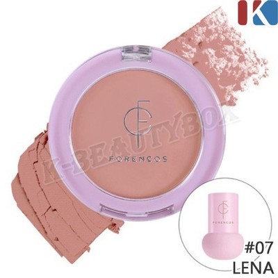 FORENCOS Pure Rouge 5g #07 Lena Melting Powder Face Rouge Silky Matt Kbeauty