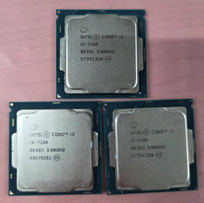 Lot of 3 INTEL Core i3-7100 SR35C 3.90GHz