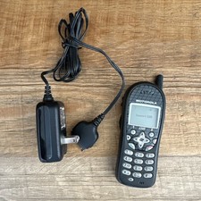 Vintage Motorola i205 Nextel Cell Phone Bundle  WORKS 