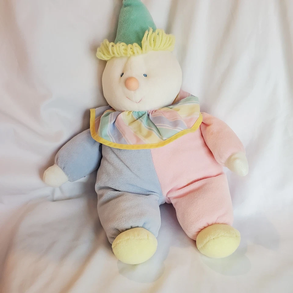 Juguete de peluche de payaso pastel Eden de colección tela de rizo Foto 2 de 4