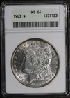 1903 (MS64) Morgan Silver Dollar $1 ANACS Soapbox - Old Holder
