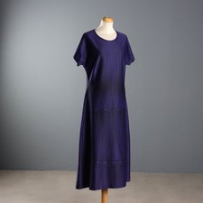 Roberta di Camerino Abito Vintage Jersey Viola Taglia M Italia Anni 70 Originale