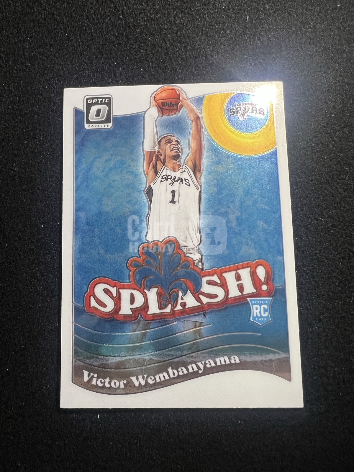 2023-24 Panini Donruss Optic Splash! Victor Wembanyama #6 Rookie RC