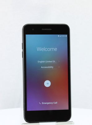 #ad LG K9 LM X210 Consumer Cellular 16GB Blue Good Shape $29.99