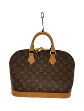 LOUIS VUITTON Handbag 1) Alma_Monogram Canvas PVC Brown Used