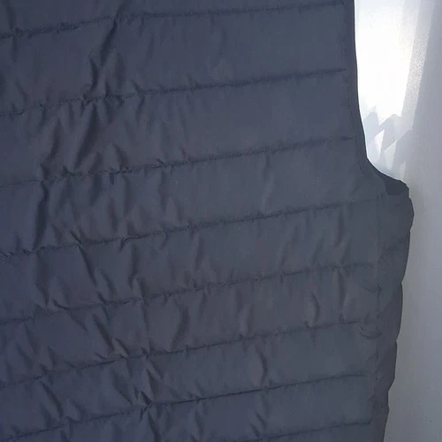 Calvin Klein Men's Black Quilted Puffer Vest Full Zip Stand Collar Size L image 4