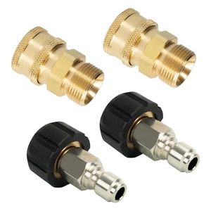 Kit de déconnexion de la laveuse sous pression M22 14mm Adaptateur 3/8"(5000 PSI) O5L8