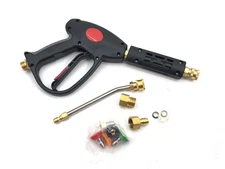 Tool Daily Short Pressure Washer Gun, High Replacement, M22 Thread, with 5 Nozzl