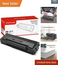 PB-211 Black Toner Cartridge for P2502W M6500NW Printers - 1 Count