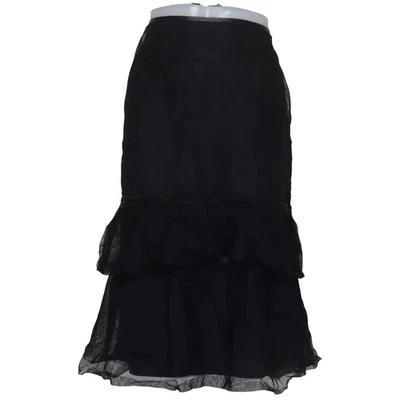 Isabell Kristensen, jupe, taille : L, noir, polyamide/polyester, unicolore #SBG - Photo 1/4