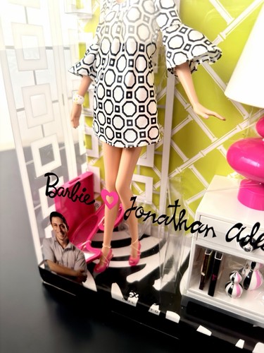 Barbie Loves Jonathan Adler Puppe - 2009 Pink Label 50th Anniversary N6579 Neu in OVP - Bild 6 von 16