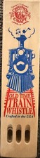 Channel Craft Old Time Wood Train Whistle for the Locomotive Enthusiast, USA Toy